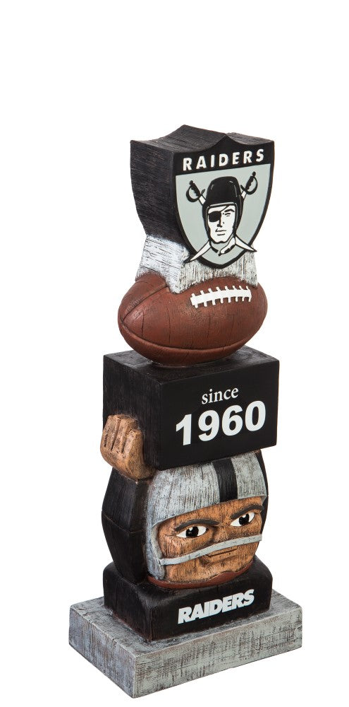Team Sports America Las Vegas Raiders Vintage Team Garden Statue