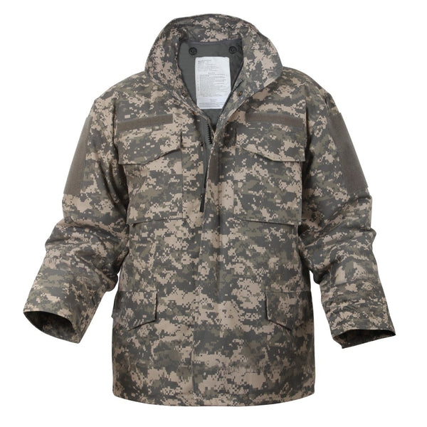 Rothco Mens Digital Camo M-65 Field Jacket