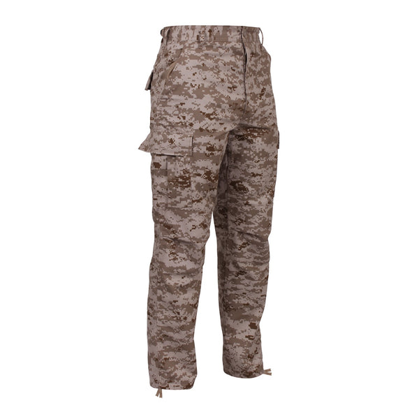 Rothco Mens Digital Camo Tactical BDU Pants