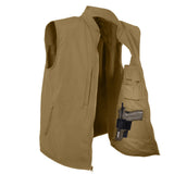 Rothco Mens Concealed Carry Soft Shell Vest