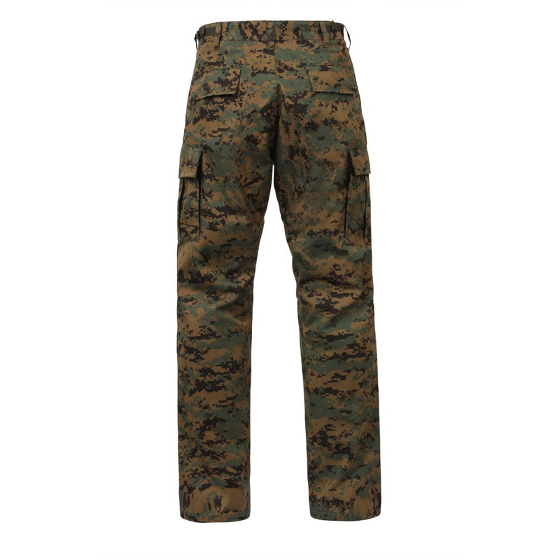 Rothco Mens Digital Camo Tactical BDU Pants