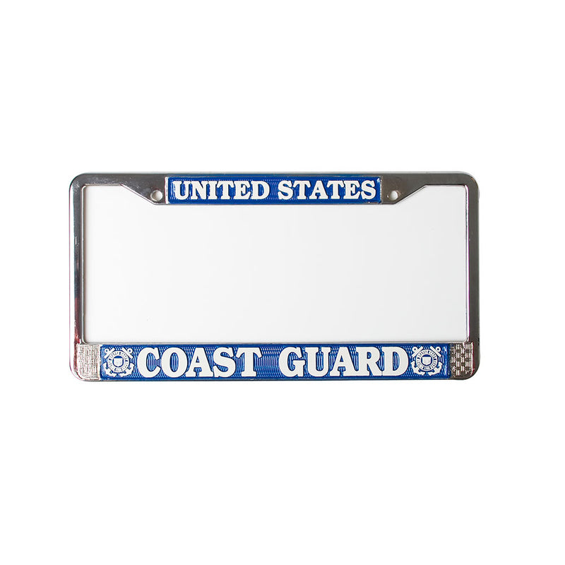 Coast Guard License Plate Frame