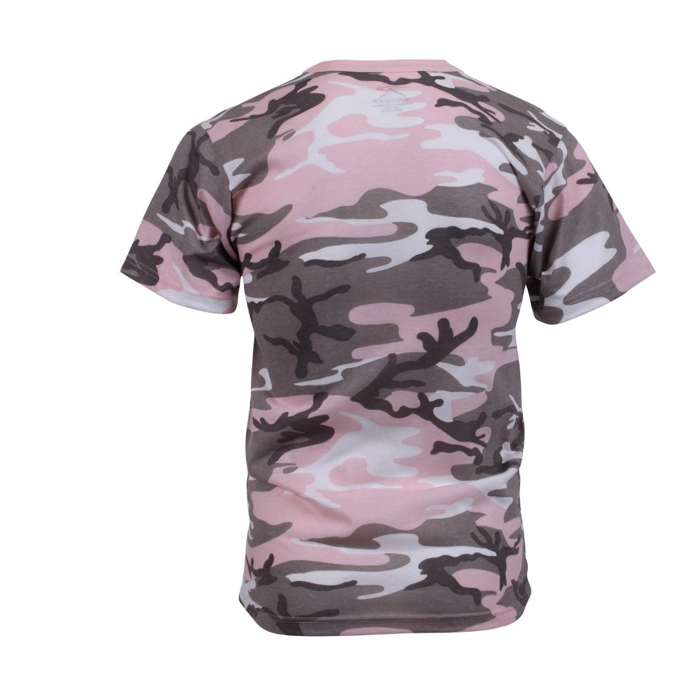 Rothco Mens Colored Camo Short Sleeve T-Shirt