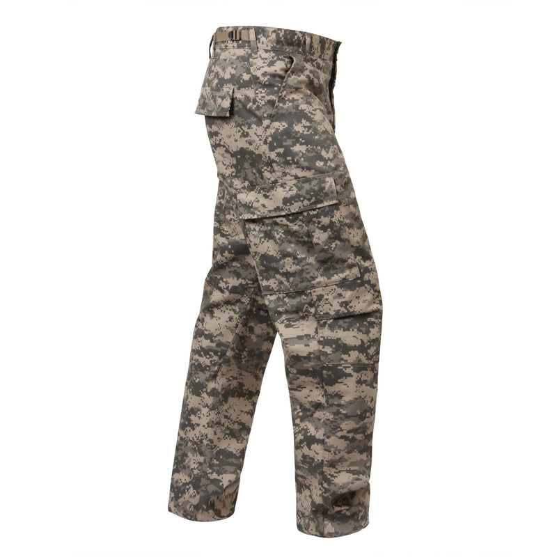 Rothco Mens Digital Camo Tactical BDU Pants  - ACU Digital Camo - Size 2XL