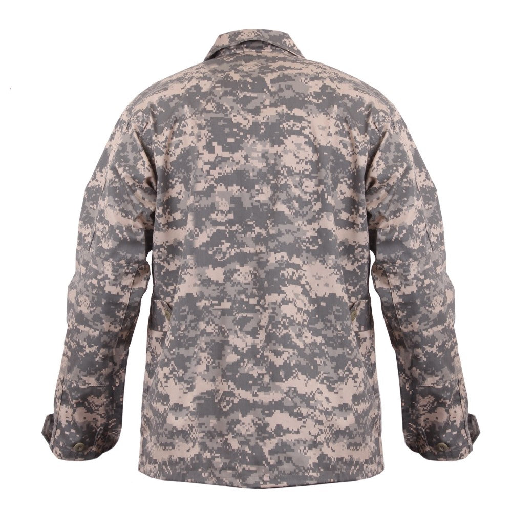 Rothco Mens Digital Camo BDU Long Sleeve Shirt