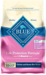 Blue Buffalo Life Protection Formula Chicken and Brown Rice Small Breed Adult Dry Dog Food - 6 lbs.