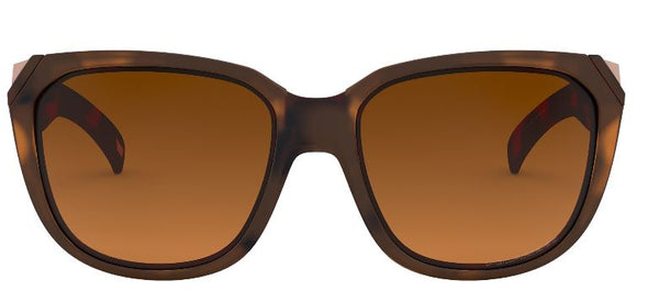 Oakley Womens Rev Up Matte Brown Frame - Tortoise Lens - Polarized Sunglasses