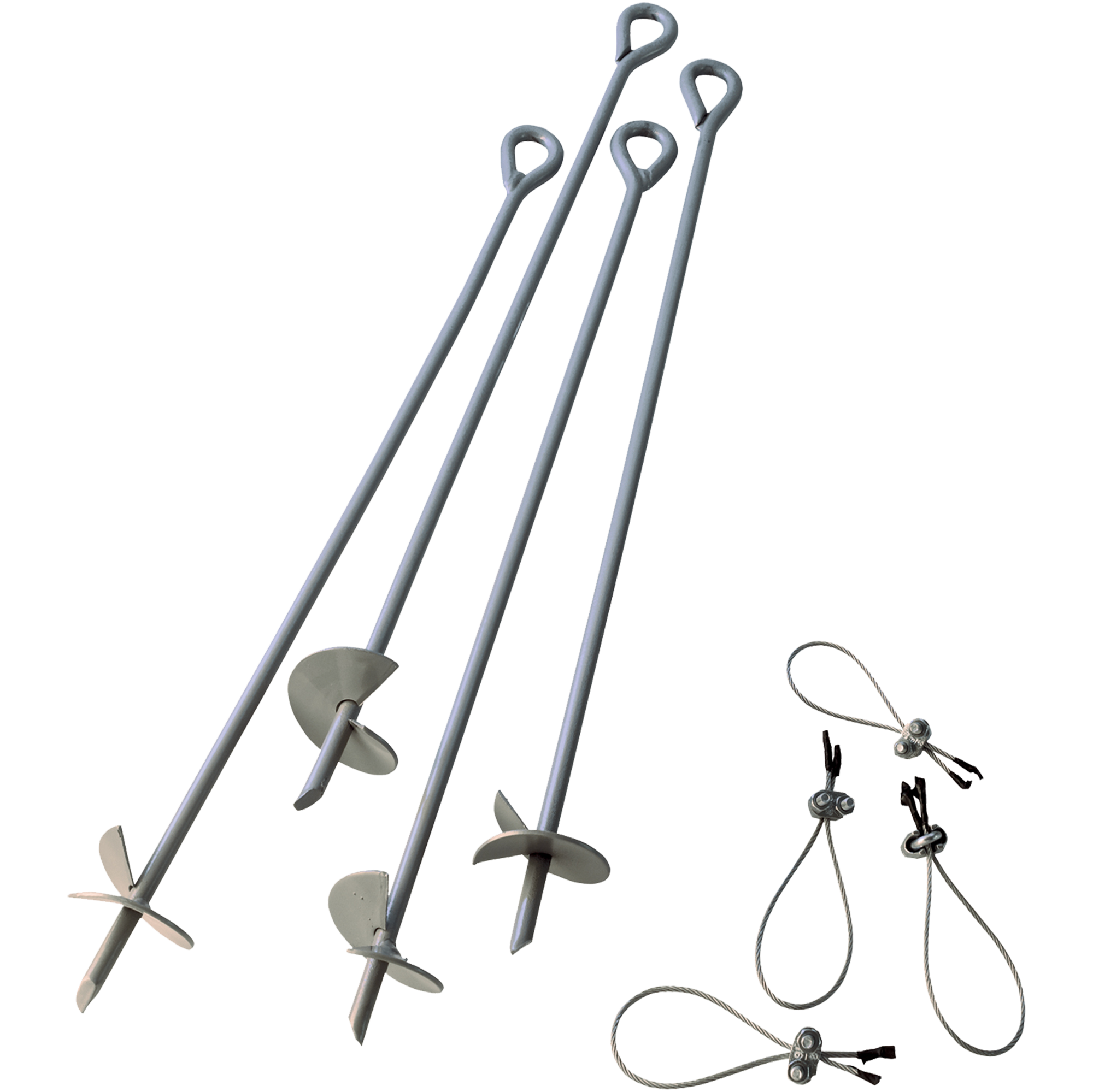 ShelterLogic ShelterAuger Earth Anchors 30 in. 4 pk