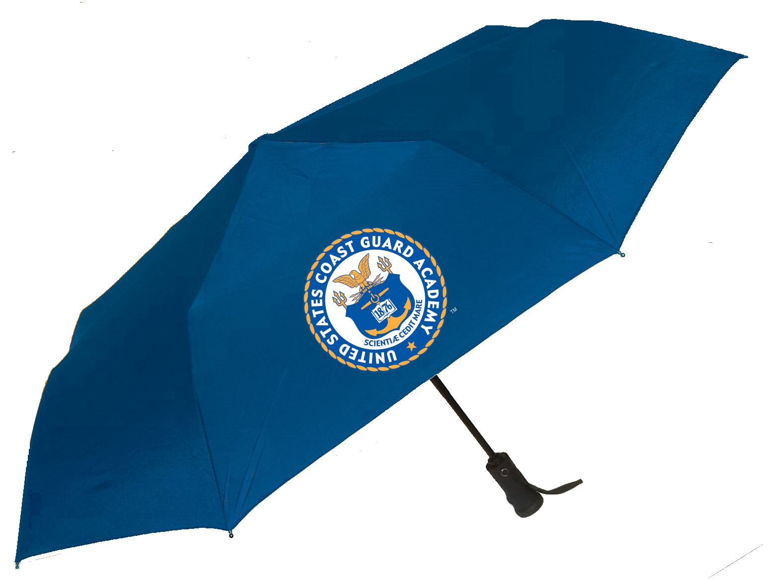 Coast Guard Academy Umbrella Royal/White