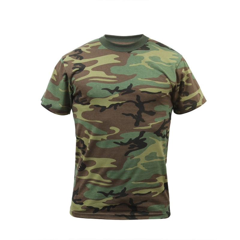 Rothco Mens Camo Short Sleeve T-Shirt