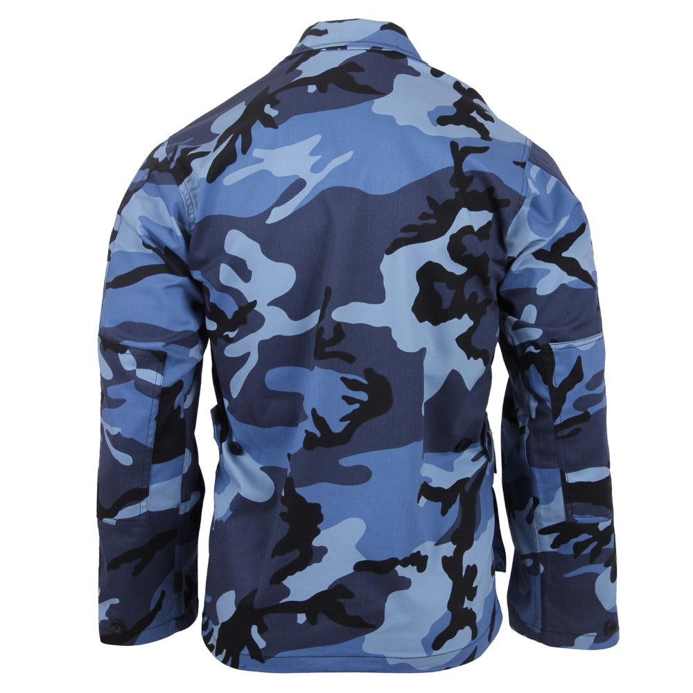 Rothco Mens Color Camo BDU Long Sleeve Shirt