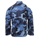 Rothco Mens Color Camo BDU Long Sleeve Shirt