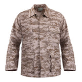 Rothco Mens Digital Camo BDU Long Sleeve Shirt