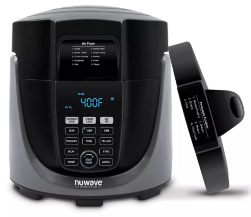 Nuwave 6q Air Fryer NuWave Duet Pressure Cooker Air Fryer