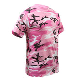 Rothco Mens Colored Camo Short Sleeve T-Shirt