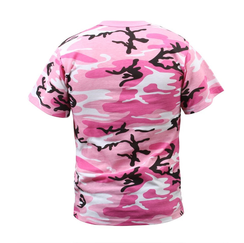 Rothco Mens Colored Camo Short Sleeve T-Shirt