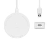 belkin Boost Charge Wireless Charging Pad + QC 3.0 24W Wall Charger - 15W