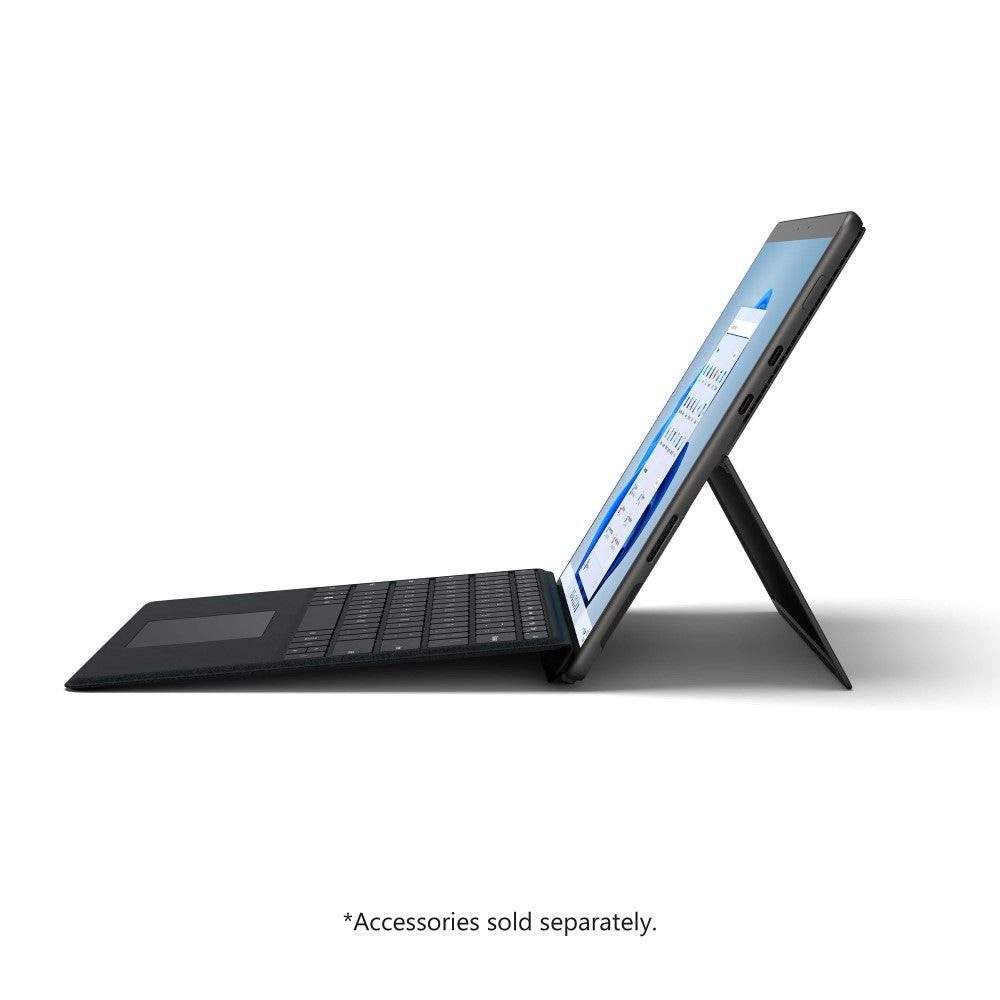 Microsoft Surface Pro 8 Tablet - 13" Touchscreen - 11th Gen Intel Core i5 Processor - 8GB Memory - 256GB SSD - Windows 11 Home - Graphite - Bundle