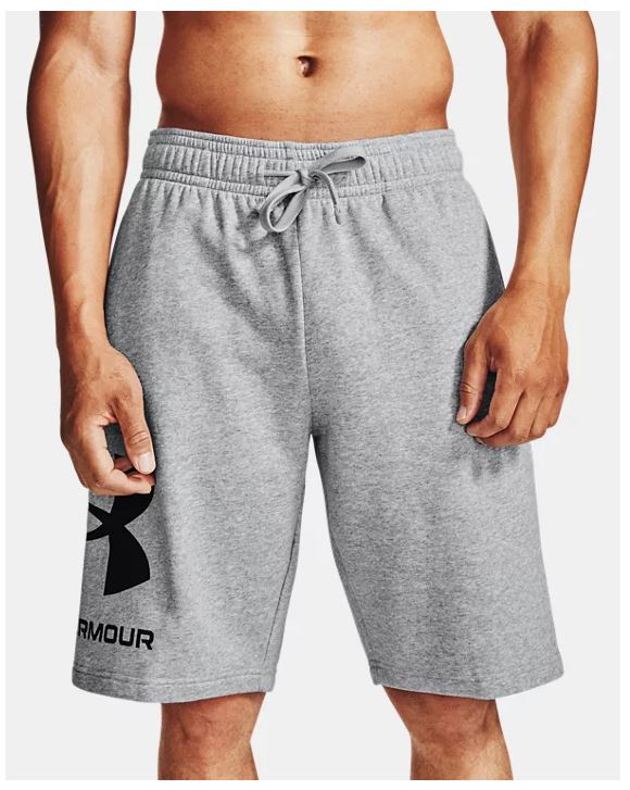 Under Armour Mens UA Rival Fleece Big Logo Shorts – ShopCGX