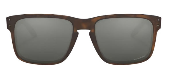 Oakley Holbrook Matte Brown Tortoise Frame - Prizm Black Lens - Non Polarized Sunglasses