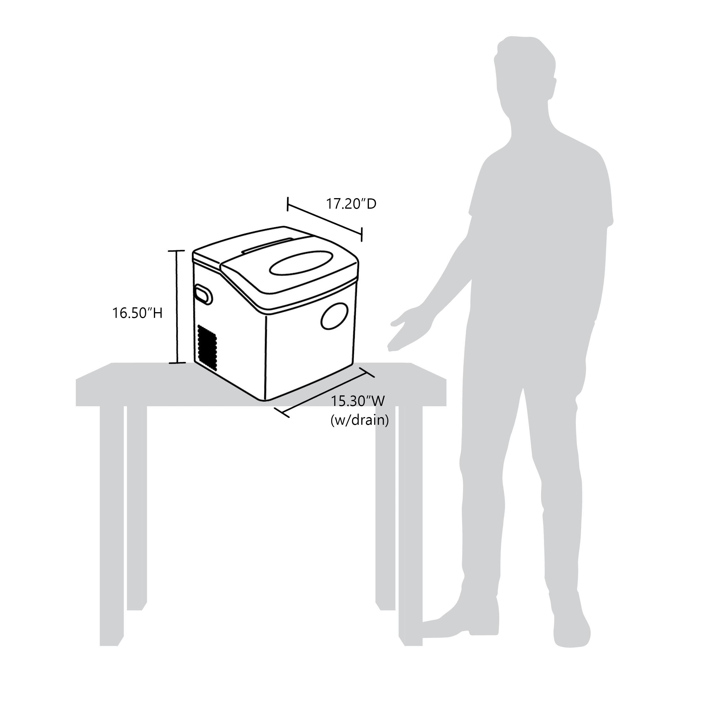 NewAir Countertop Ice Maker