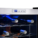 NewAir Freestanding 33 Bottle Compressor Wine Fridge