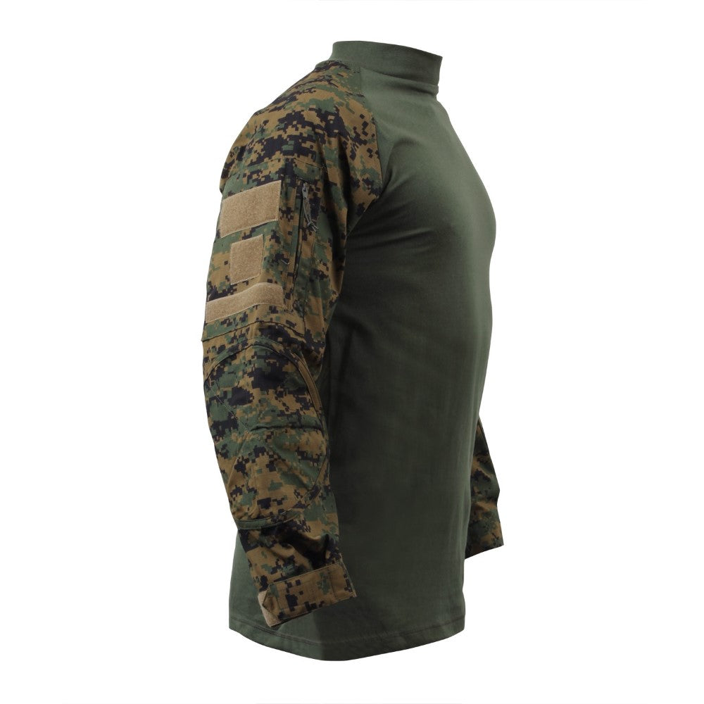 Rothco Mens Military NYCO FR Fire Retardant Combat Long Sleeve Shirt