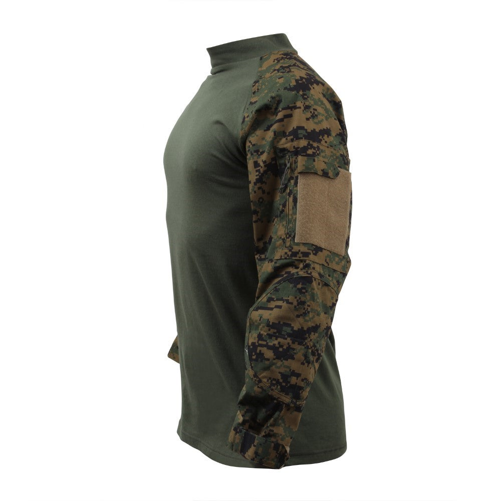 Rothco Mens Military NYCO FR Fire Retardant Combat Long Sleeve Shirt