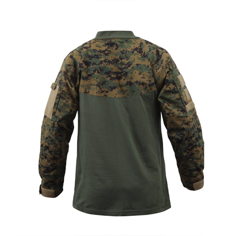 Rothco Mens Military NYCO FR Fire Retardant Combat Long Sleeve Shirt