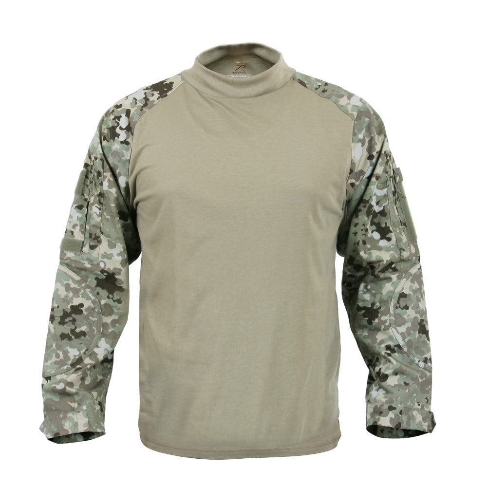 Rothco Mens Military NYCO FR Fire Retardant Combat Long Sleeve Shirt