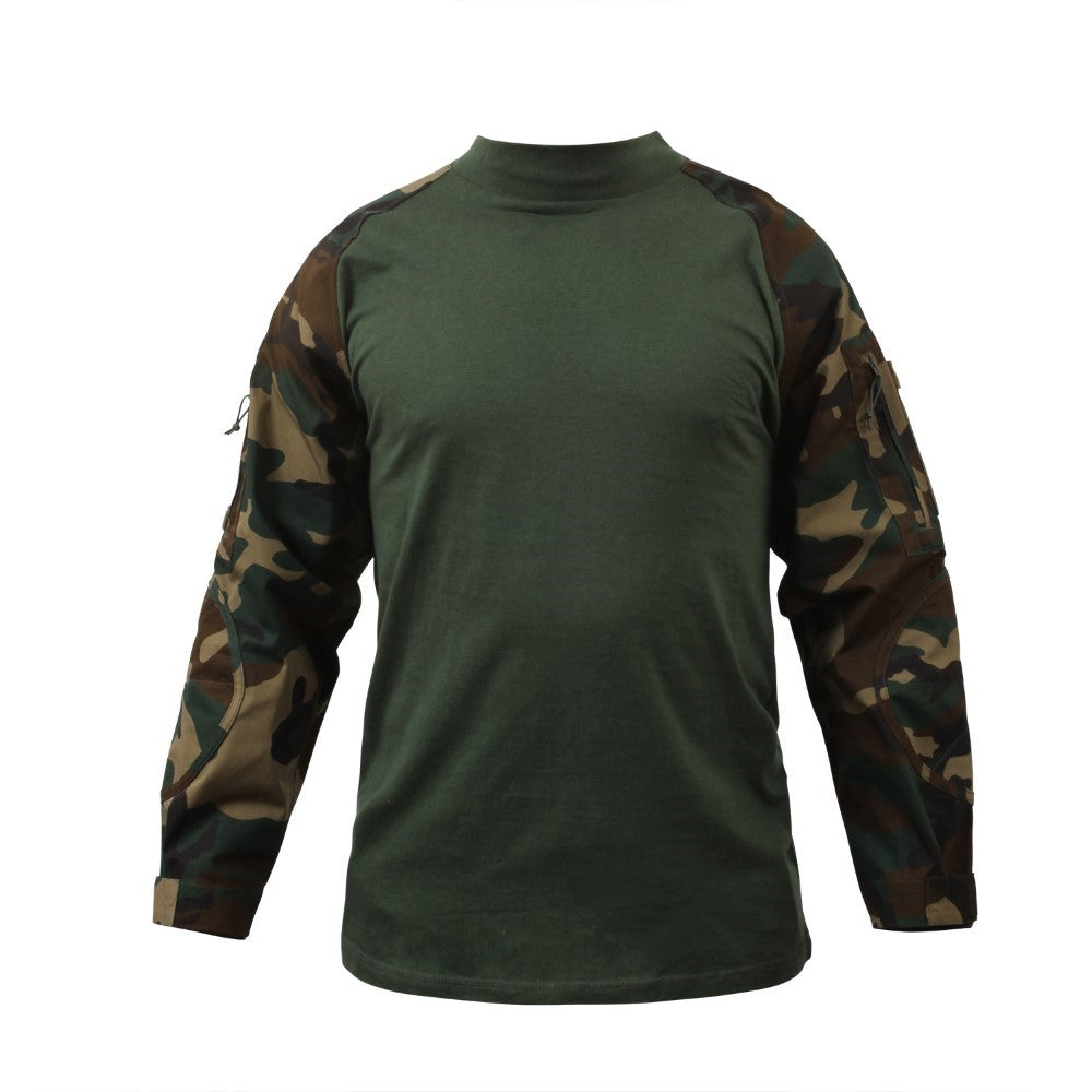 Rothco Mens Military NYCO FR Fire Retardant Combat Long Sleeve Shirt