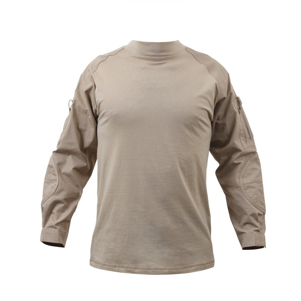 Rothco Mens Military NYCO FR Fire Retardant Combat Long Sleeve Shirt