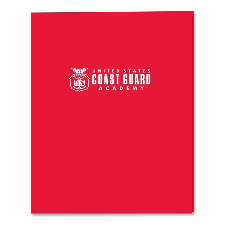 Coast Guard Academy - 2 Pocket Embossed Folder