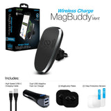 Naztech MagBuddy Wireless Charge Vent Mount