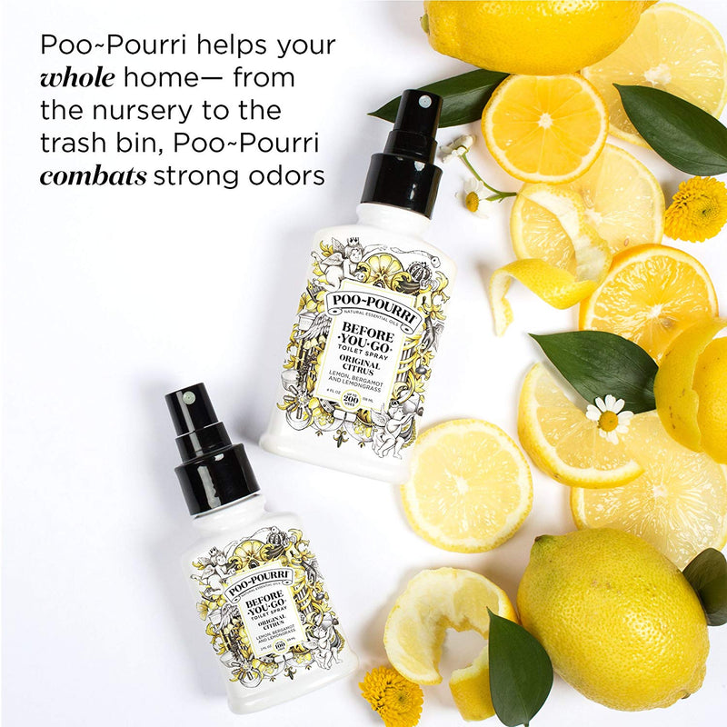 Poo~Pourri Before-You-Go Original Citrus Scent Toilet Spray - 0.34 oz.