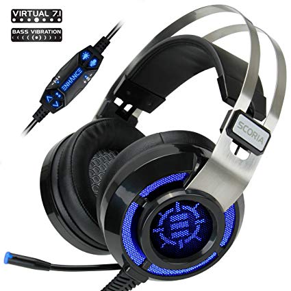 Enhance Scoria PC 7.1 Virtual Surround Gaming Headset