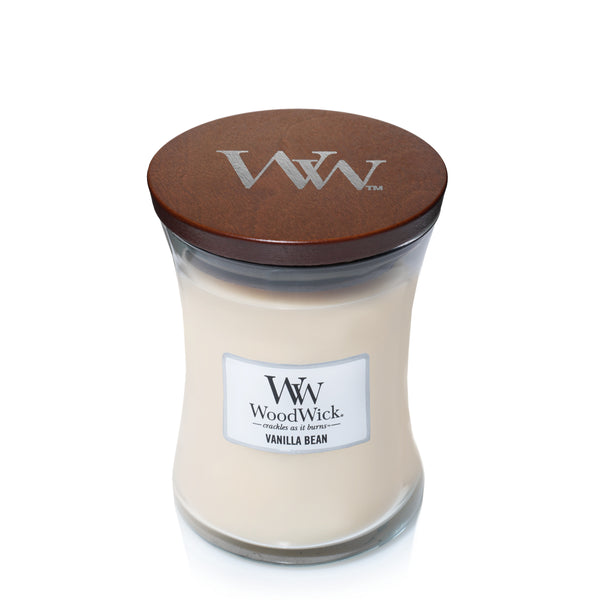 WoodWick Vanilla Bean Medium Hourglass Candle - 9.7 Oz.