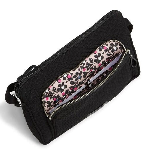 Vera Bradley Iconic RFID Little Hipster Crossbody Handbag
