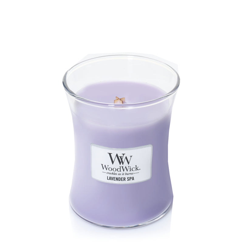 WoodWick Lavendar Spa Medium Hourglass Candle - 9.7 Oz.