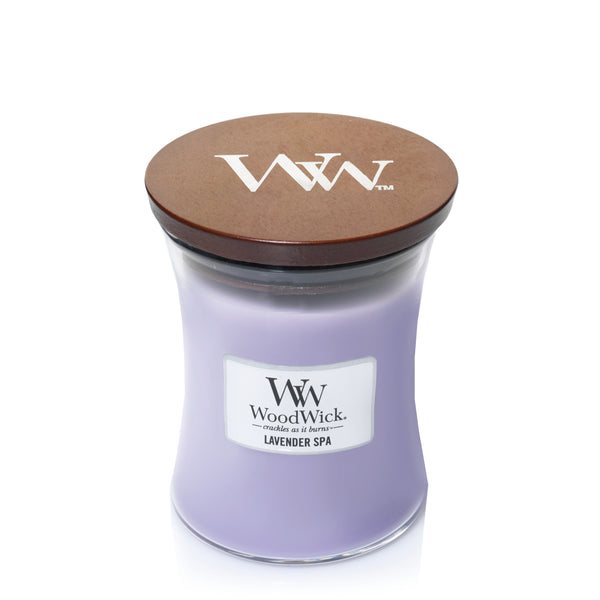 WoodWick Lavendar Spa Medium Hourglass Candle - 9.7 Oz.