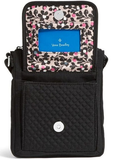 Vera Bradley Iconic RFID Mini Hipster Crossbody Handbag