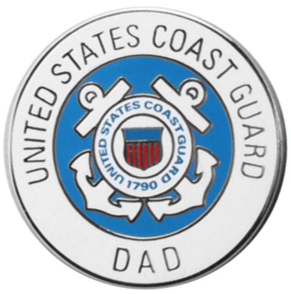 Coast Guard Lapel Pin - Dad