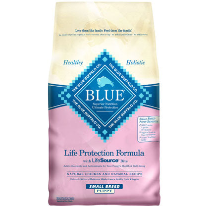 Blue Buffalo Life Protection Formula Puppy Chicken and Oatmeal Small Breed  Dry Dog Food - 6 lbs.