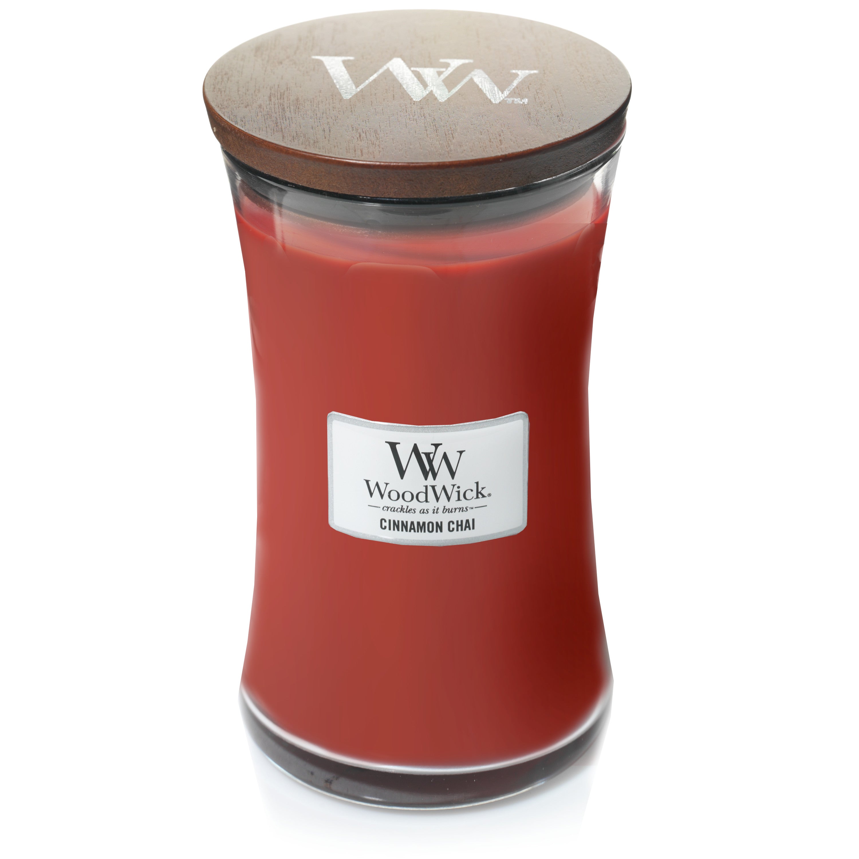 Woodwick Cinnamon Chai Large Hourglass Candle - 16 Oz.