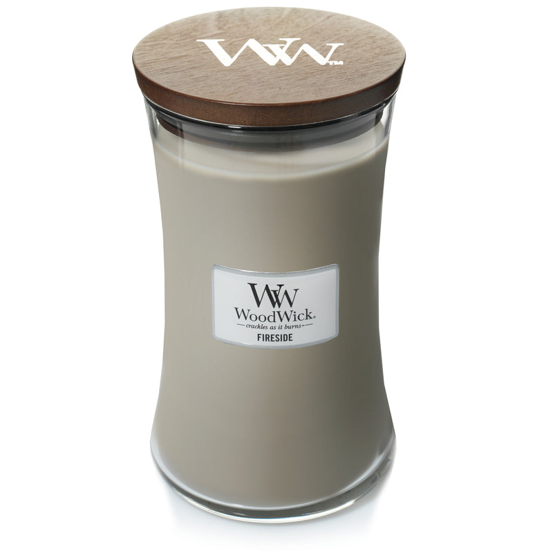 WoodWick Fireside Large Hourglass Candle - 21.5 Oz.