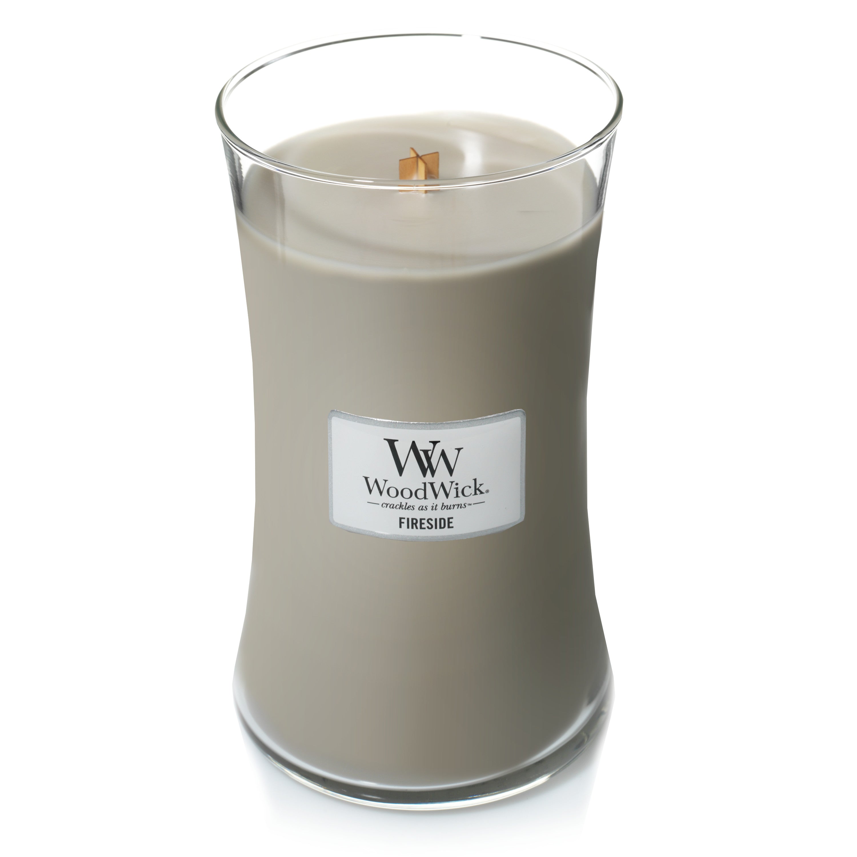 WoodWick Fireside Large Hourglass Candle - 21.5 Oz.