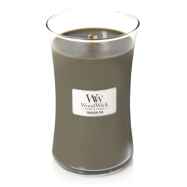 WoodWick Frasier Fir Large Hourglass Candle - 21.5 Oz..