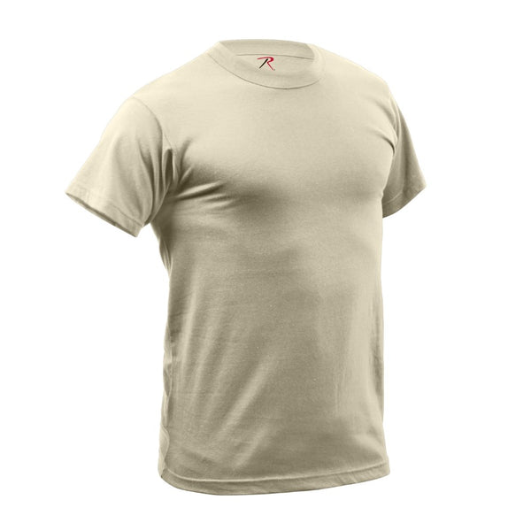 Rothco Mens Quick Dry Moisture Wicking Short Sleeve T-Shirt