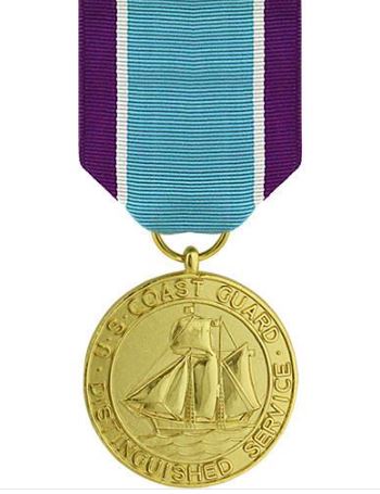 Vanguard FS Medal Anodized USCG Distinguished Service