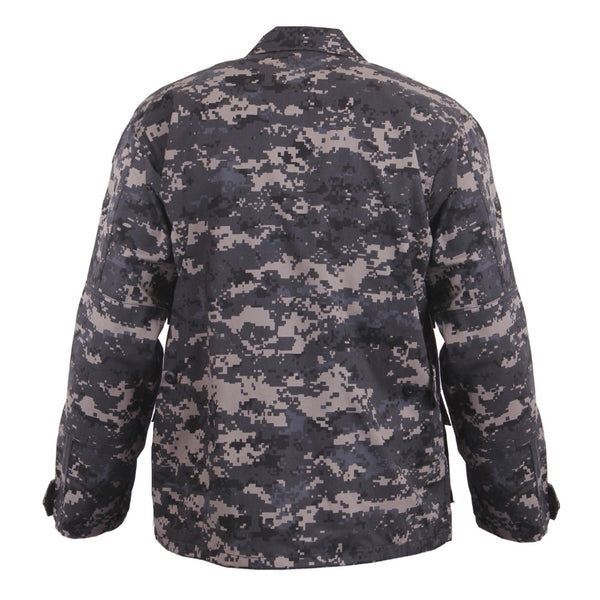 Rothco Mens Digital Camo BDU Long Sleeve Shirt